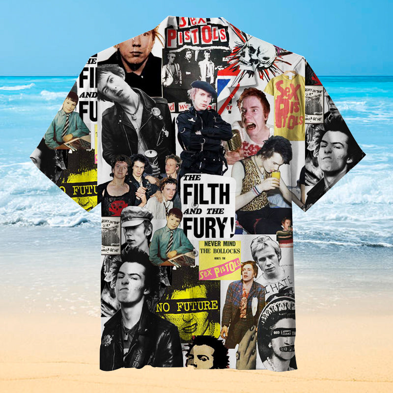 Sex Pistols Unisex Hawaiian Shirt