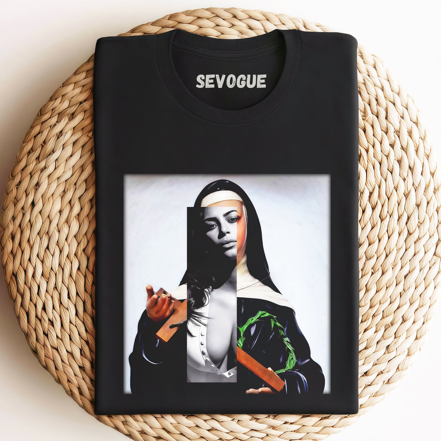 Sexy Nun Unisex Tee, Sweatshirt & Hoodie