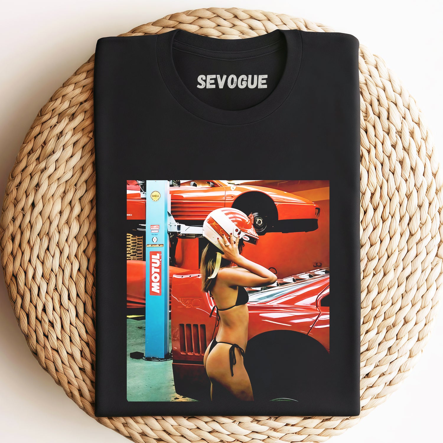 Sexy Racing Girl Unisex Tee, Sweatshirt & Hoodie