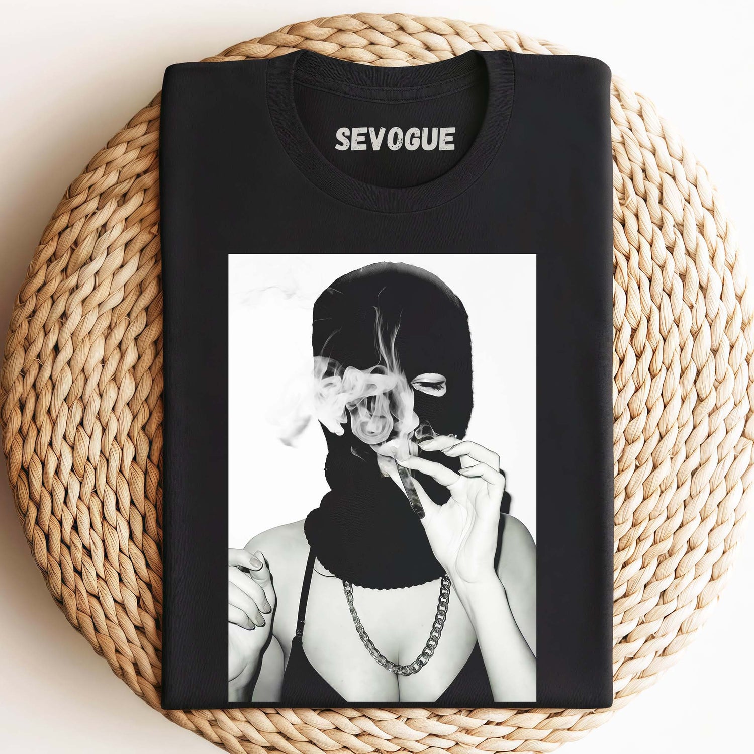 Sexy Woman Smoking V1 Unisex Tee, Sweatshirt & Hoodie