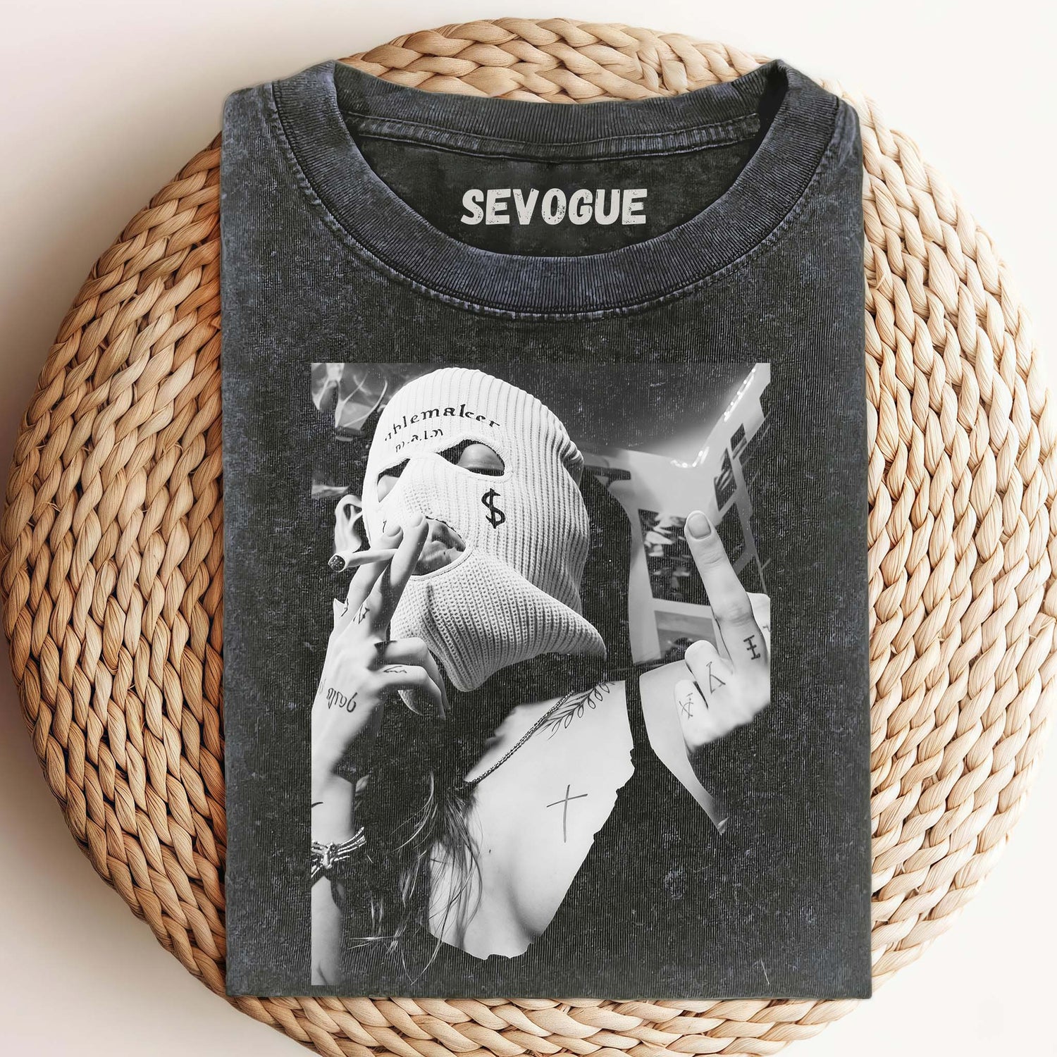 Sexy Woman Smoking Unisex Tee, Sweatshirt & Hoodie