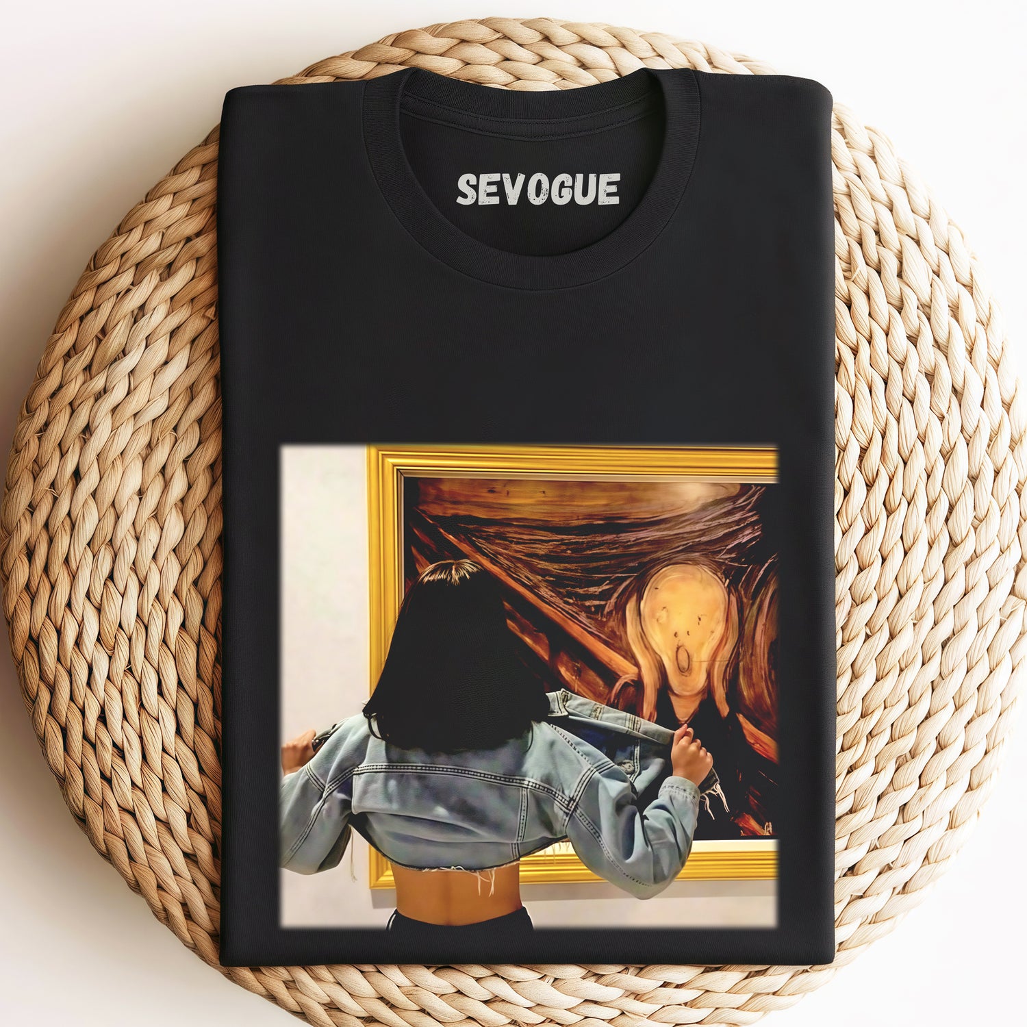 Shocking Oil Painting Unisex Tee, Sweatshirt & Hoodie