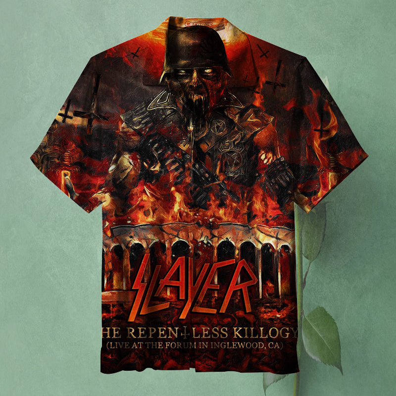 Slayer Repentless Killogy Unisex Hawaiian Shirt