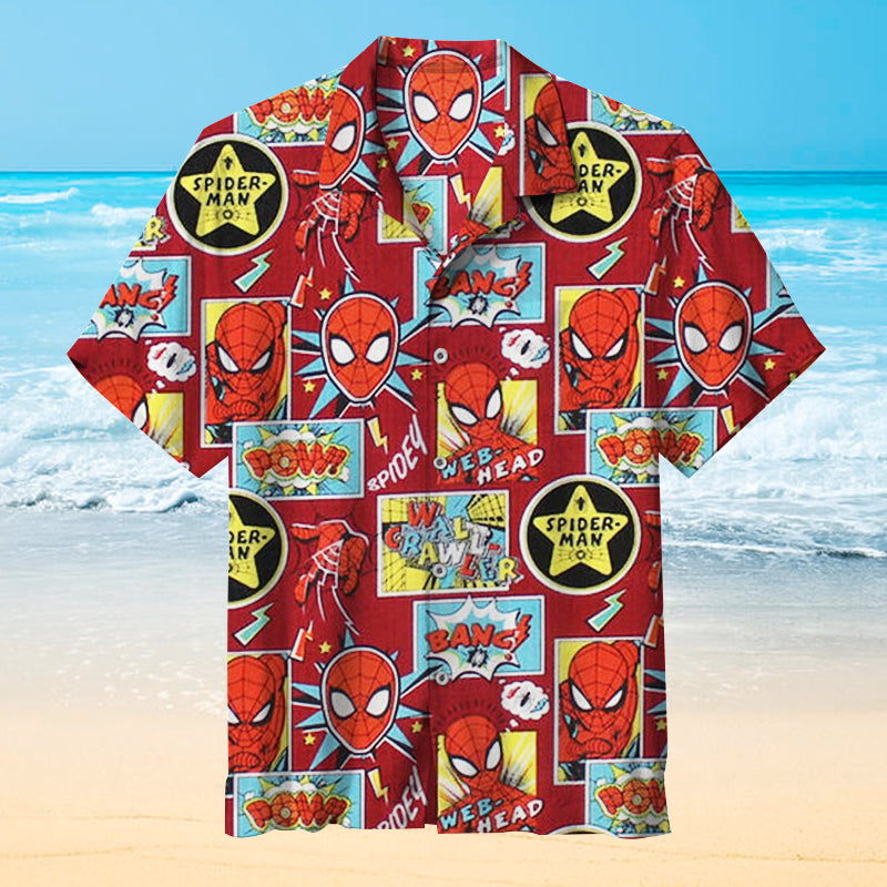 Spider-Man Unisex Hawaiian Shirt