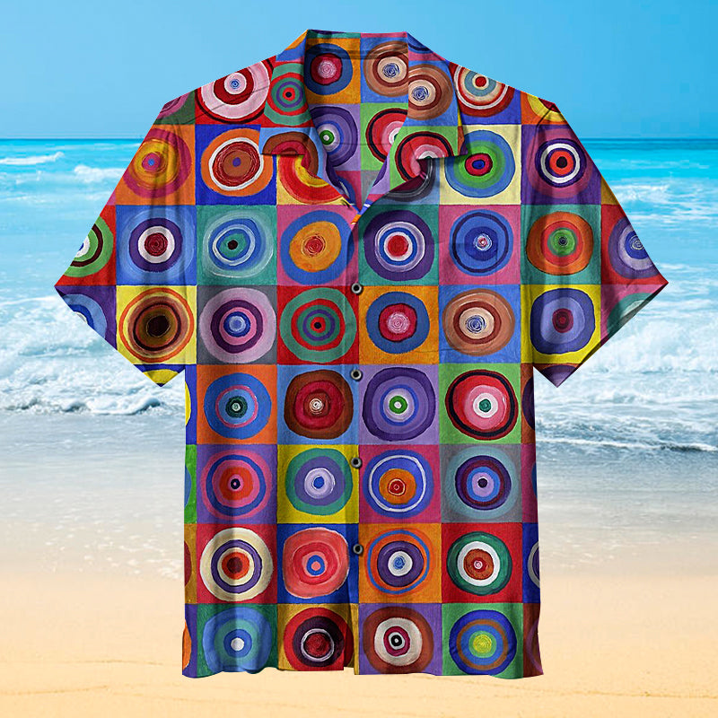 Square Circle Universal Hawaiian Shirt