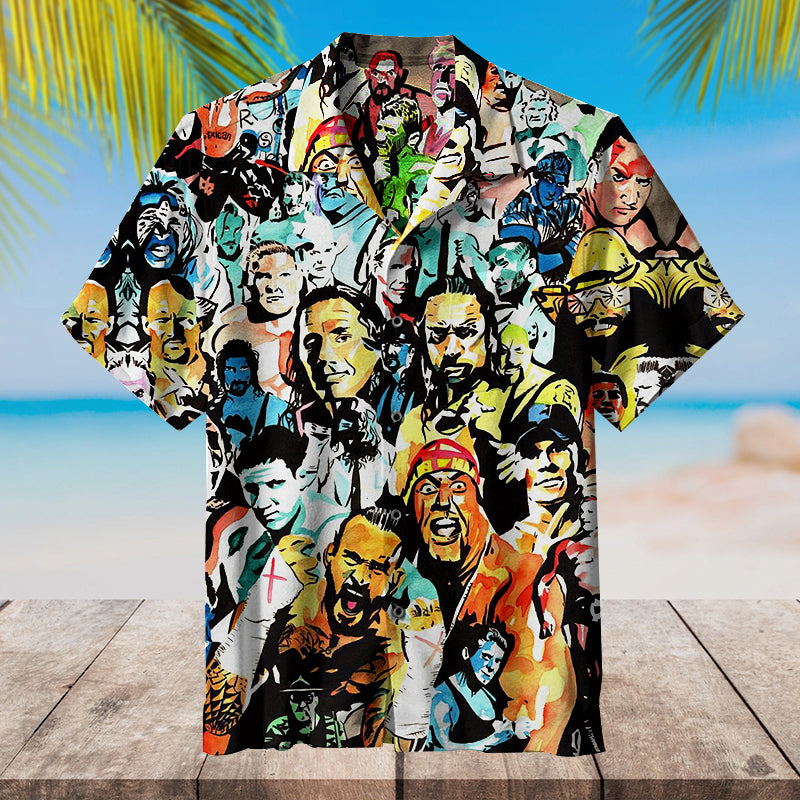 Star Wrestler Universal Hawaiian Shirt
