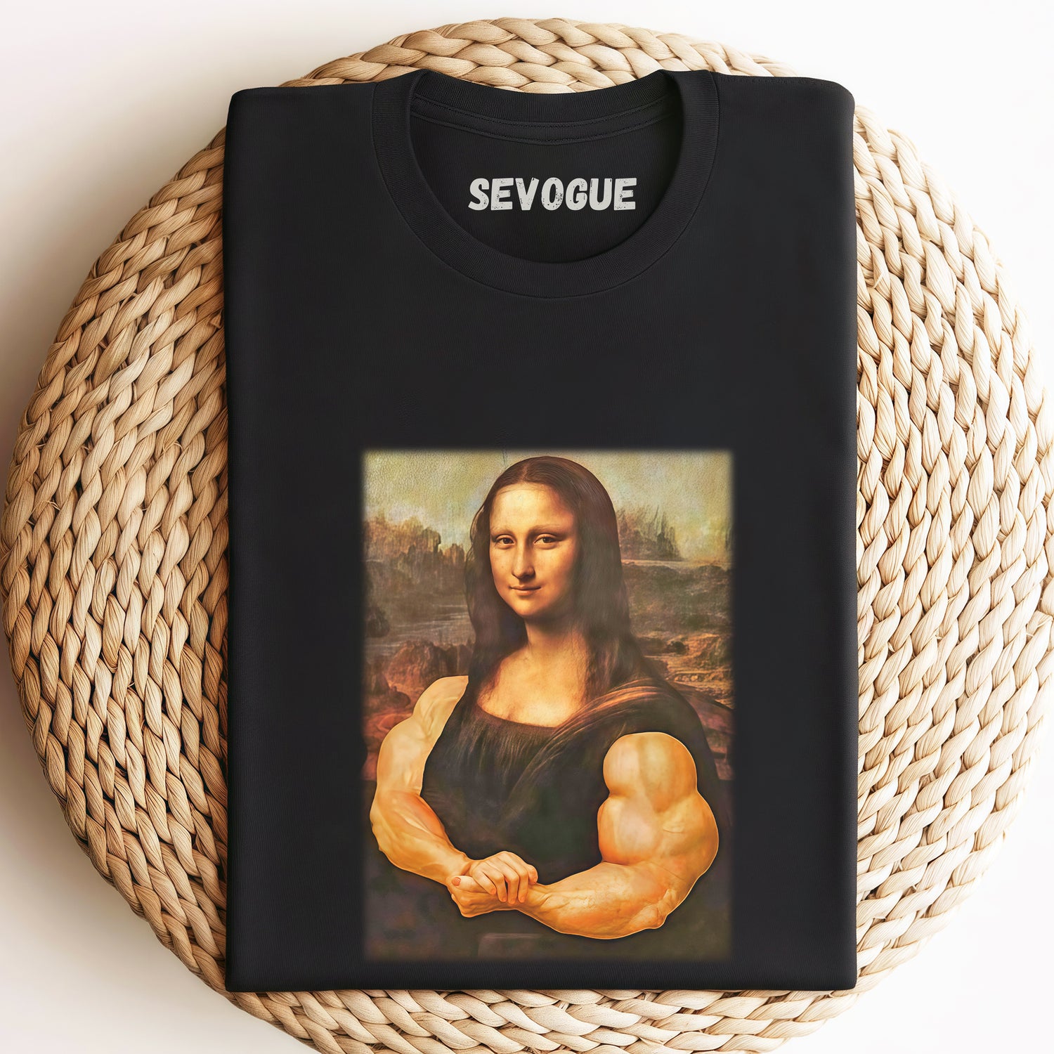 Strong Mona Lisa Unisex Tee, Sweatshirt & Hoodie