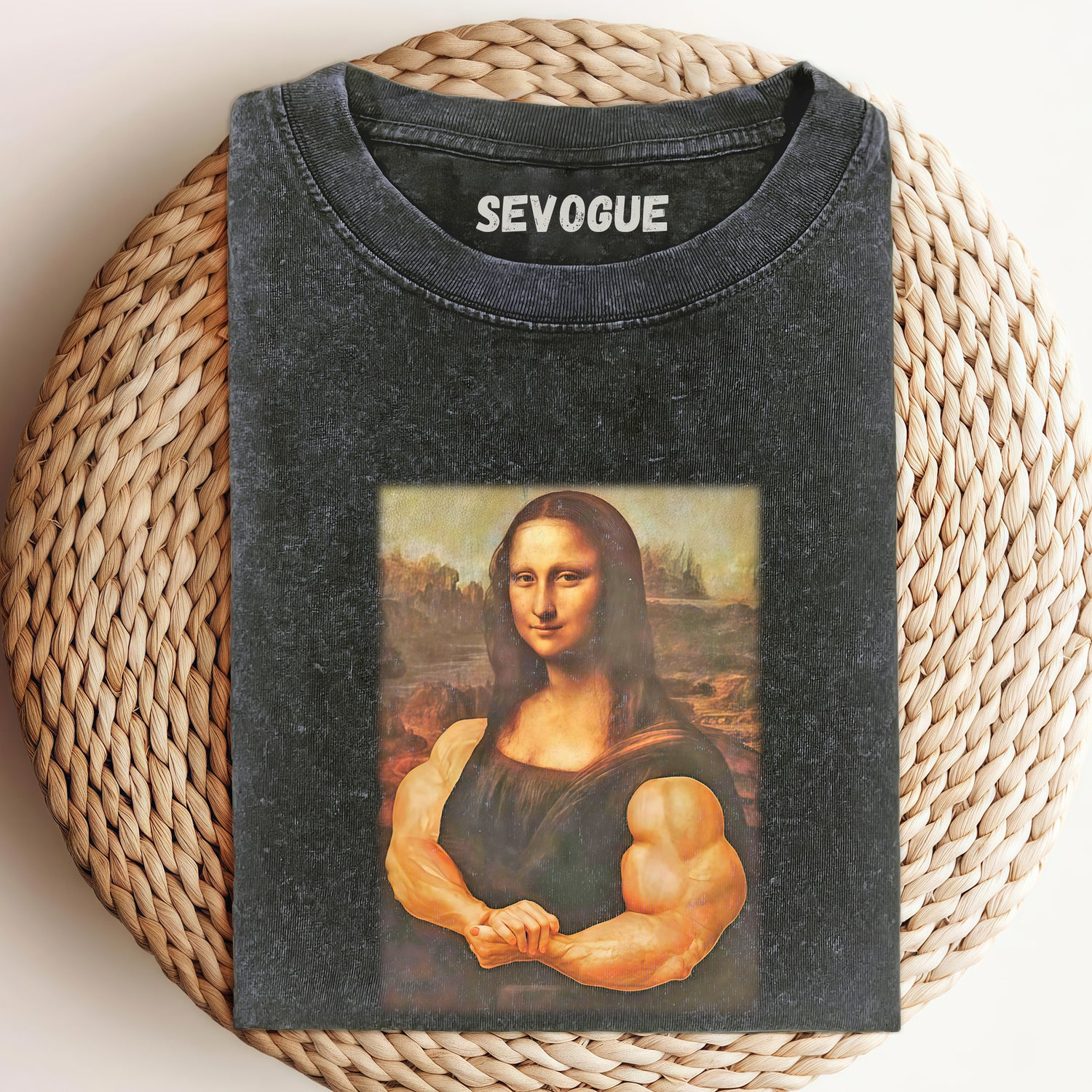 Strong Mona Lisa Unisex Tee, Sweatshirt & Hoodie