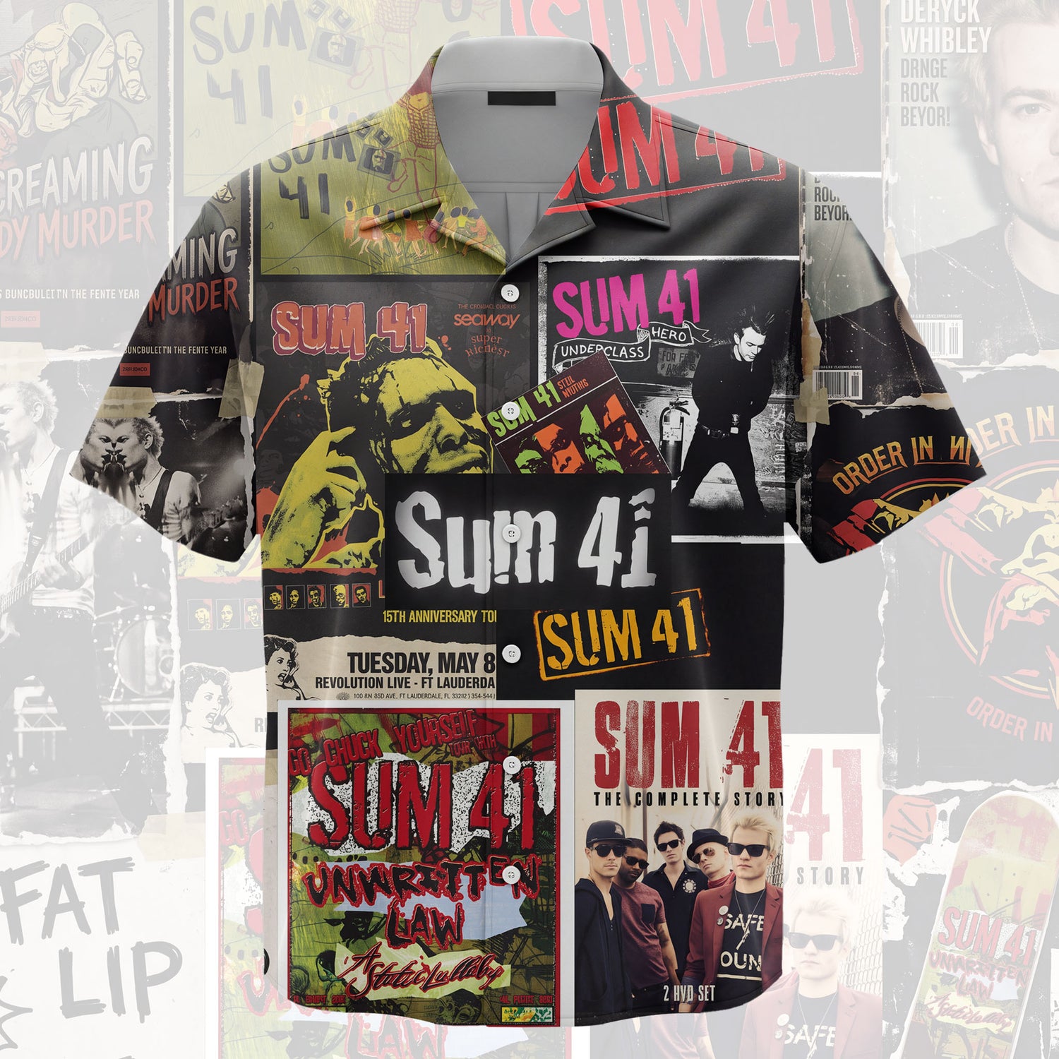 Sum 41 Unisex Hawaiian Shirt