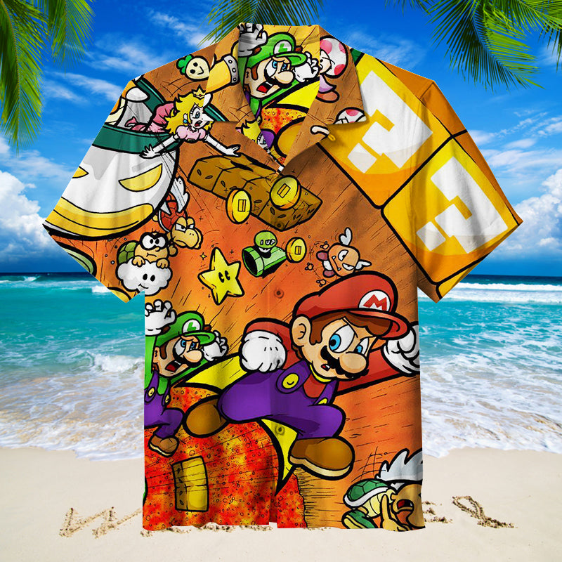 Super Mario | Hawaiian Shirt