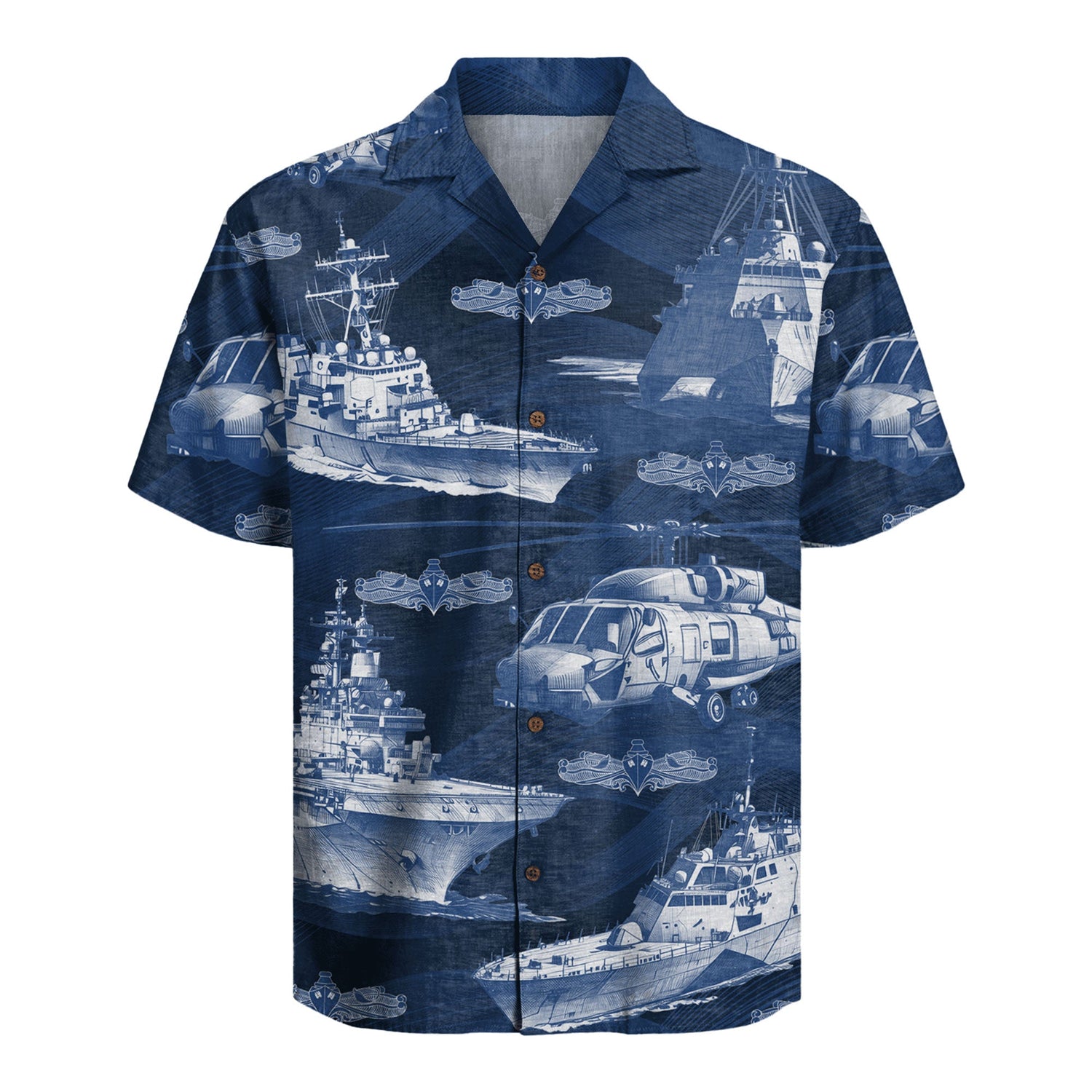 Surface Warfare US Navy Shirt, America 250th Anniversary Hawaiian Aloha Shirt