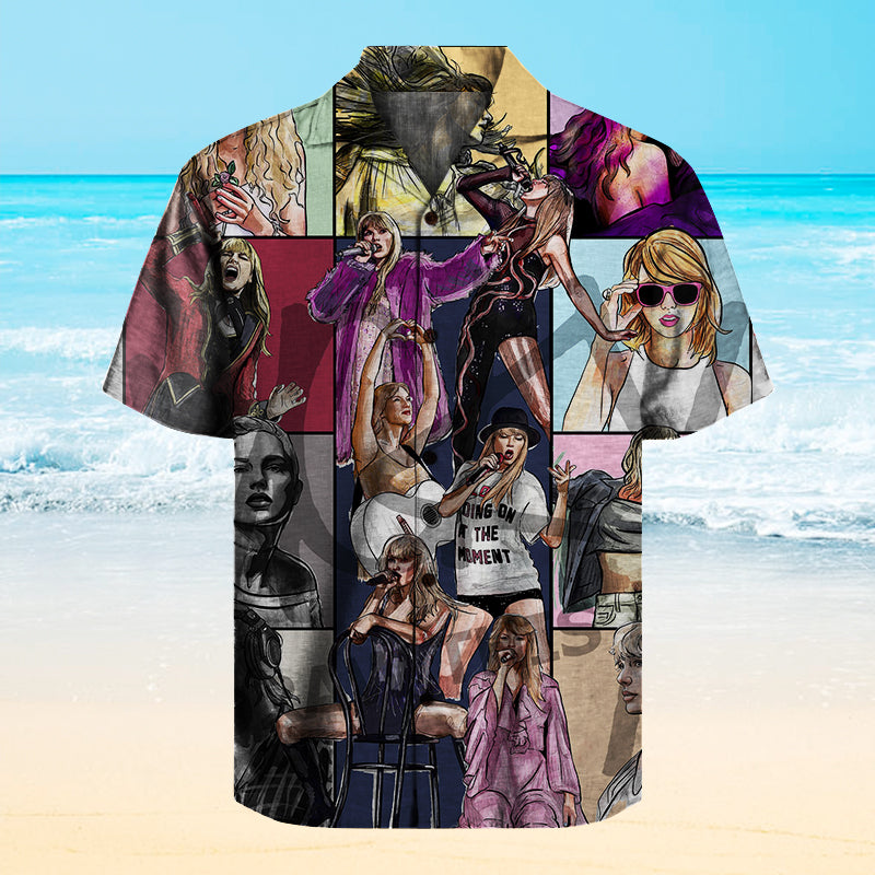 Taylor Swift Unisex Hawaiian Shirt
