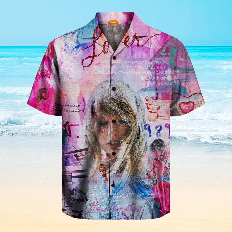 Taylor Swift  Unisex Hawaiian Shirt