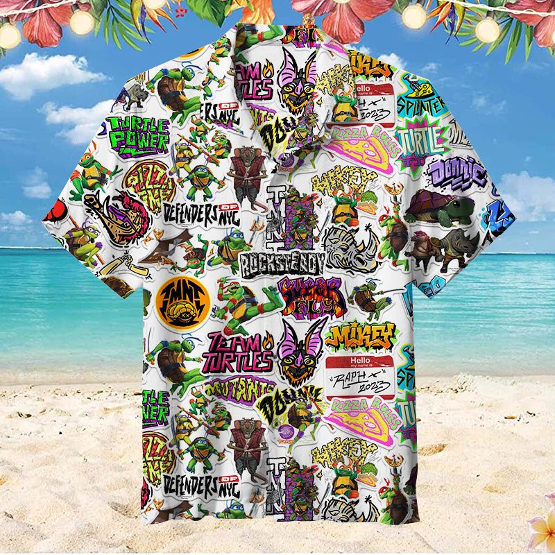 Teenage Mutant Ninja Turtles Unisex Hawaiian Shirt