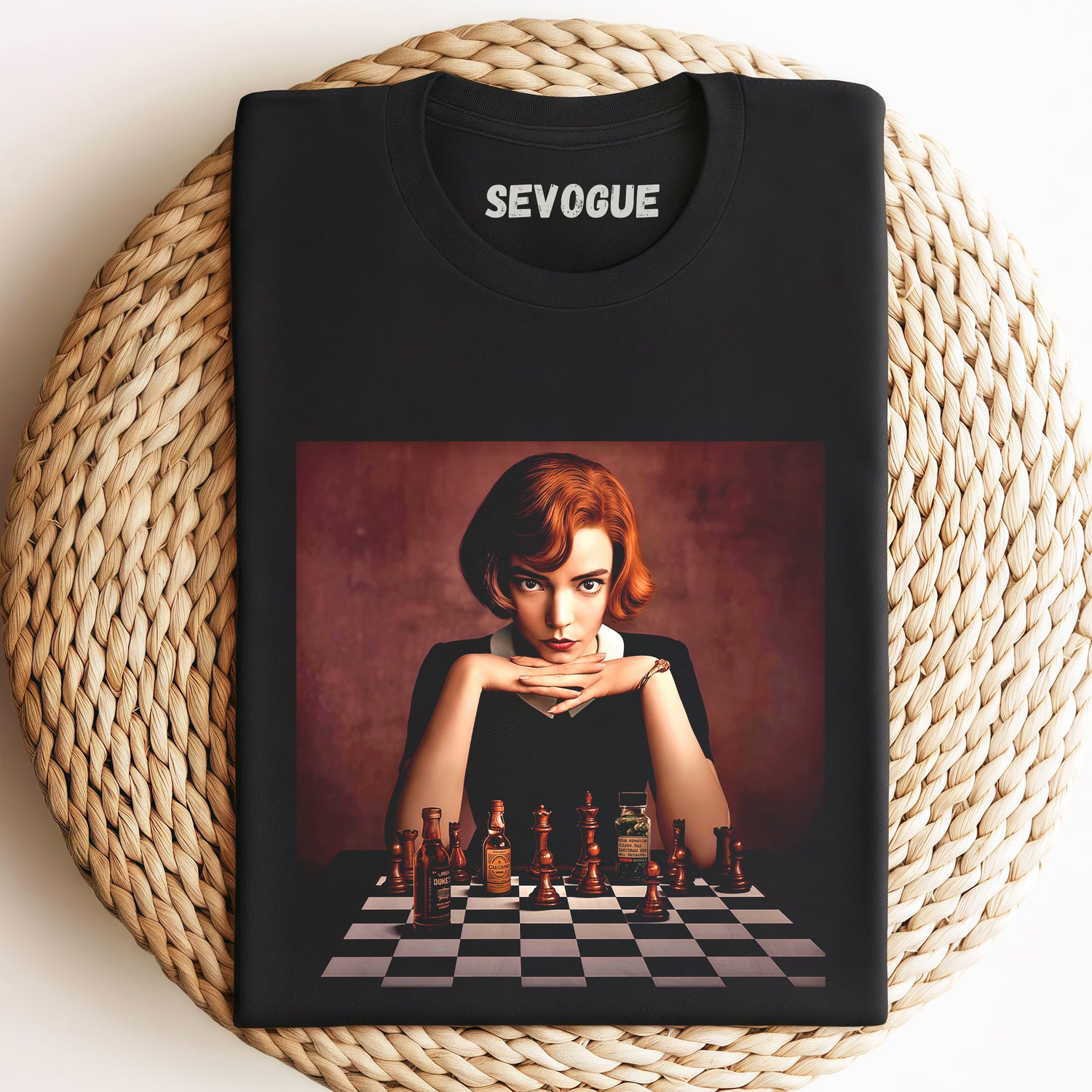 The Queen's Gambit Beth Harmon Themed Unisex Tee, Sweatshirt & Hoodie