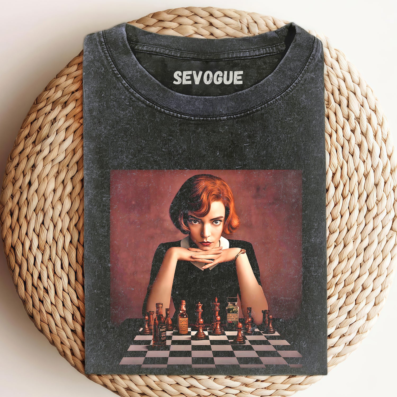 The Queen's Gambit Beth Harmon Themed Unisex Tee, Sweatshirt & Hoodie