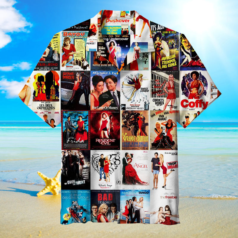 The Red Dress Romance Unisex Hawaiian Shirt