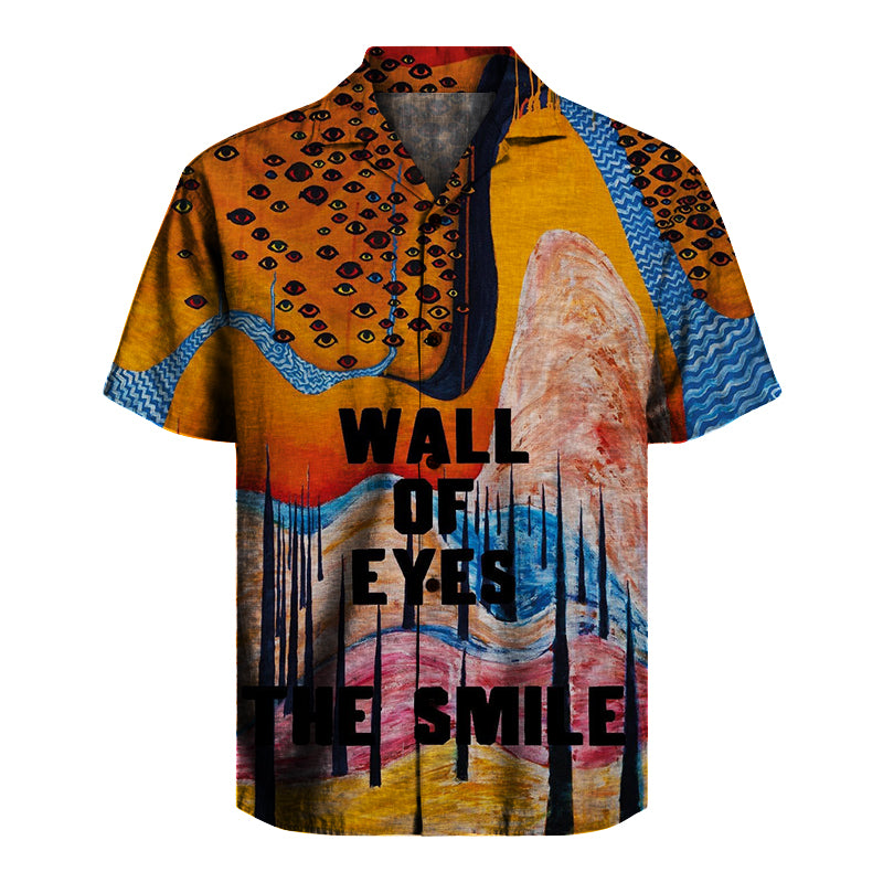 The Smile - Wall of Eyes Unisex Hawaiian Shirt