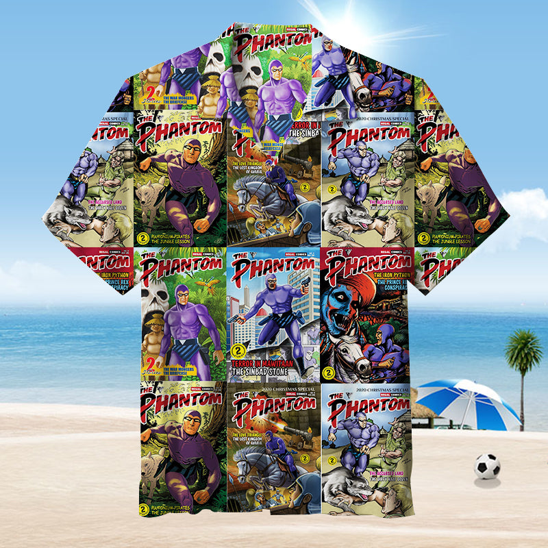 The Story of the Phantom: The Ghost Who Walks Unisex Hawaiian Shirt