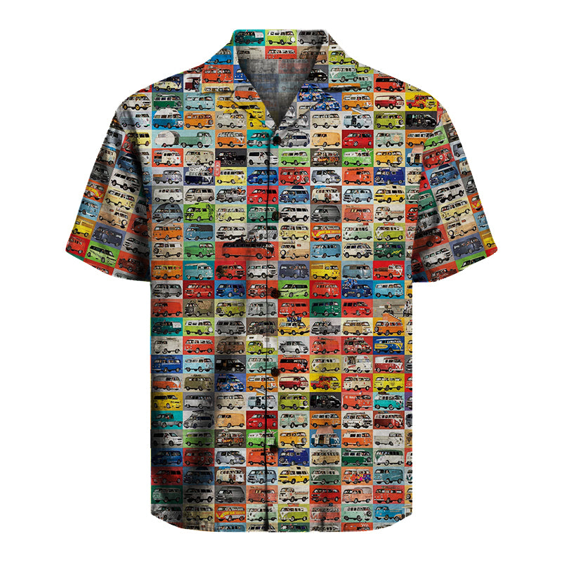 The VW Groovy Bus Unisex Hawaiian Shirt