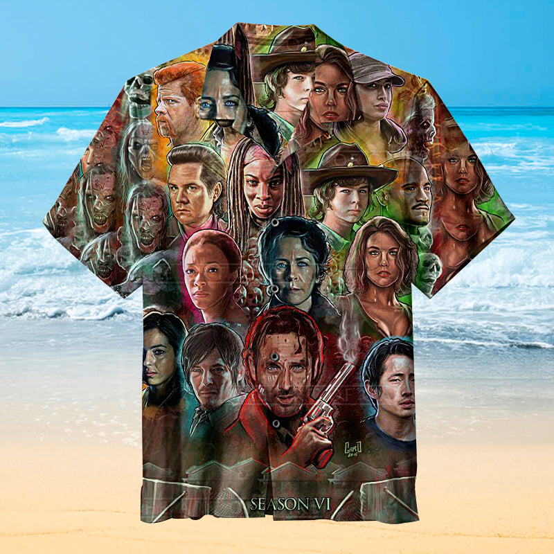The Walking Dead Season Ⅵ Universal Hawaiian Shirt