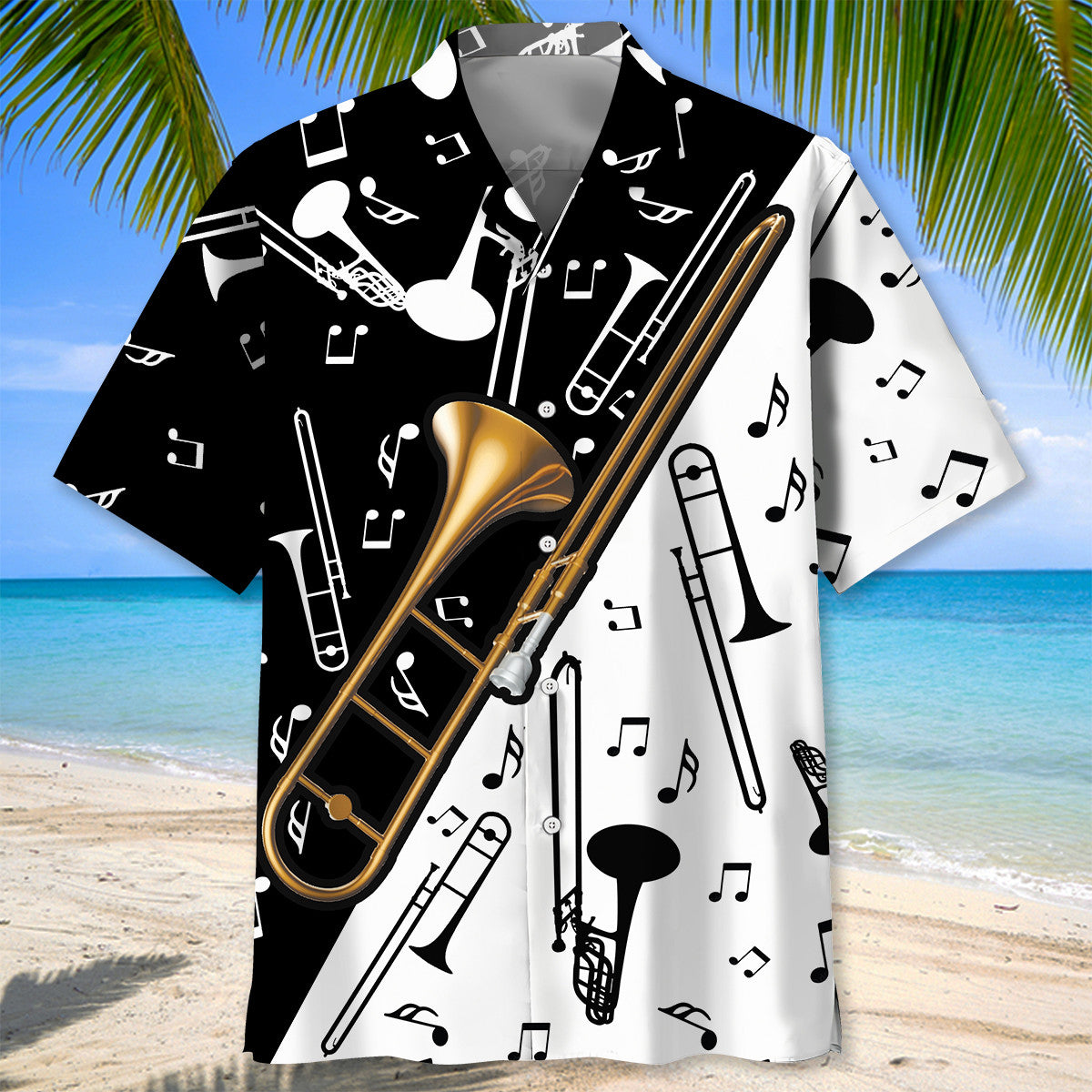 Trombone Classic Hawaiian Shirt