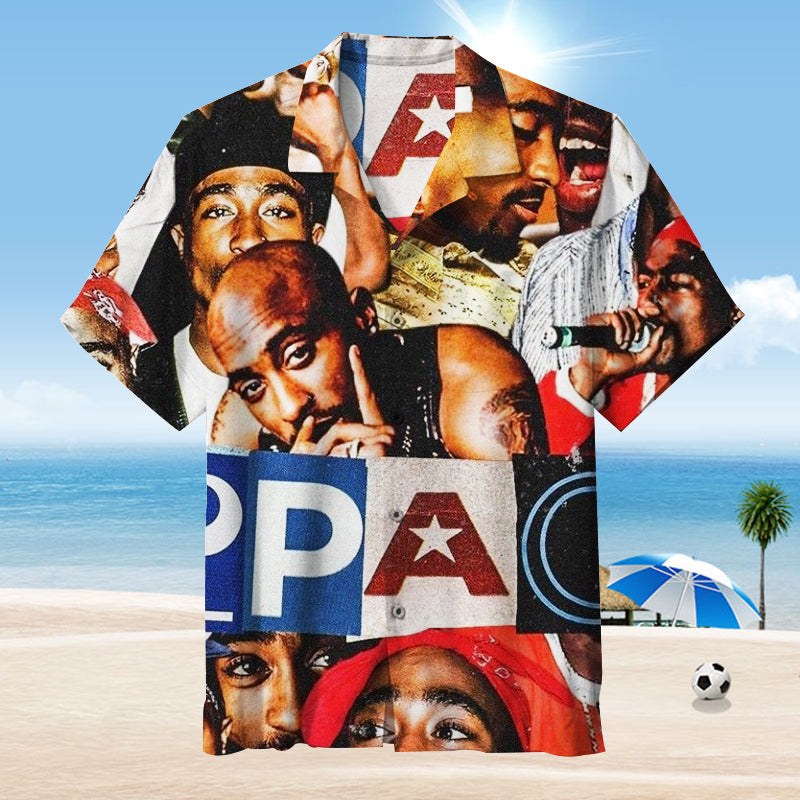 Tupac Shakur Unisex Hawaiian Shirt