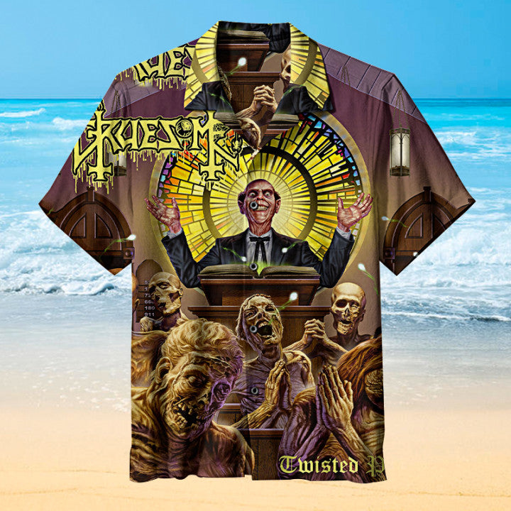 Twisted Prayers Universal Hawaiian Shirt