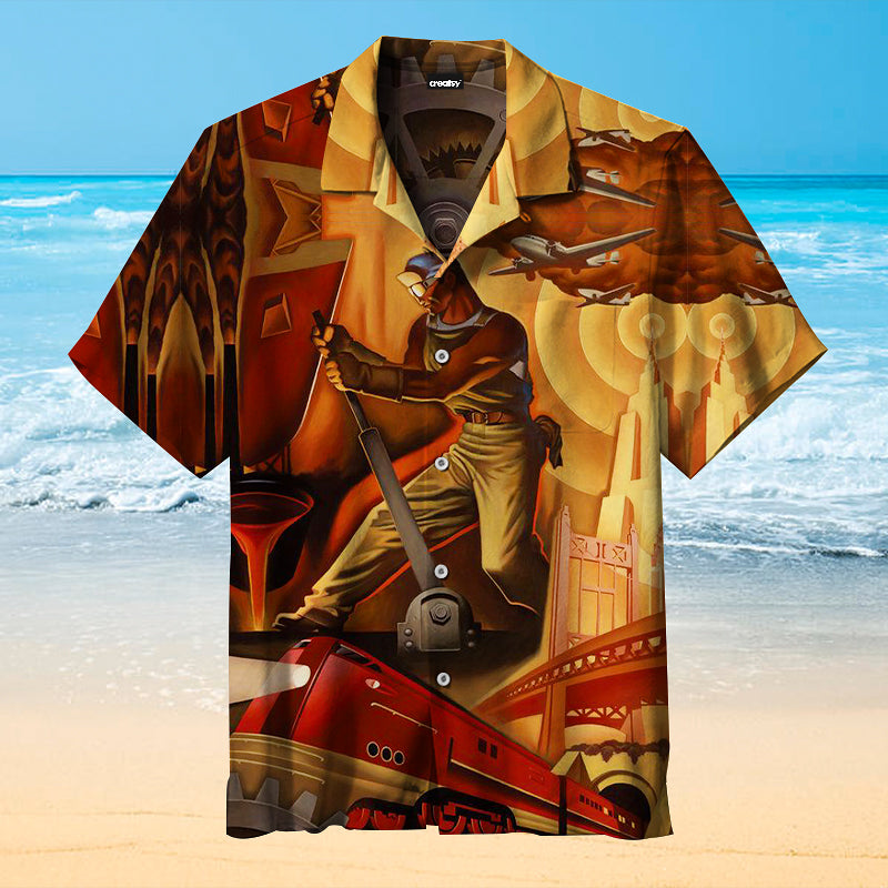 Unknown Worker Unisex Hawaiian Shirt