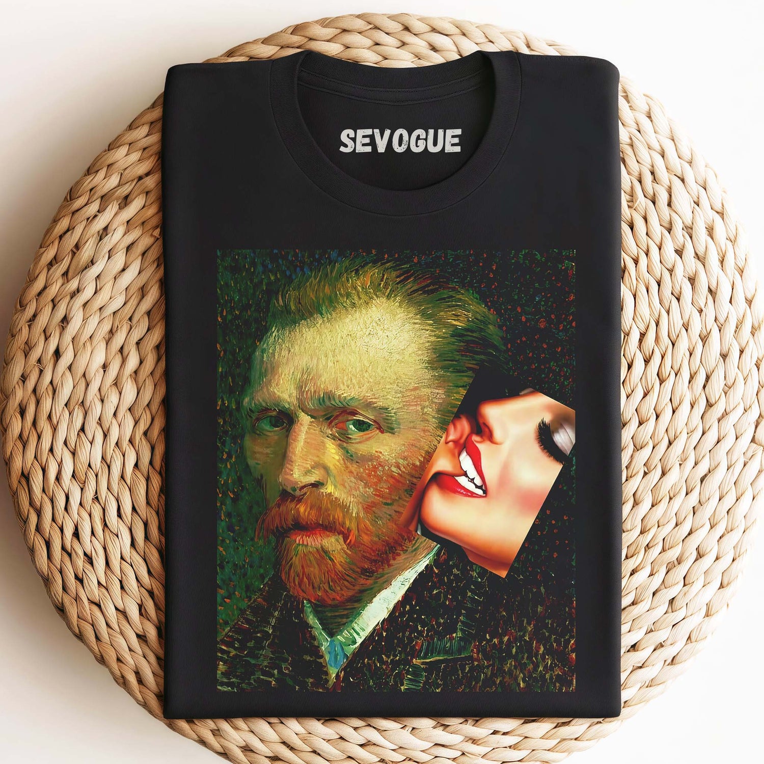 Van Gogh Bite Ear Unisex Tee, Sweatshirt & Hoodie