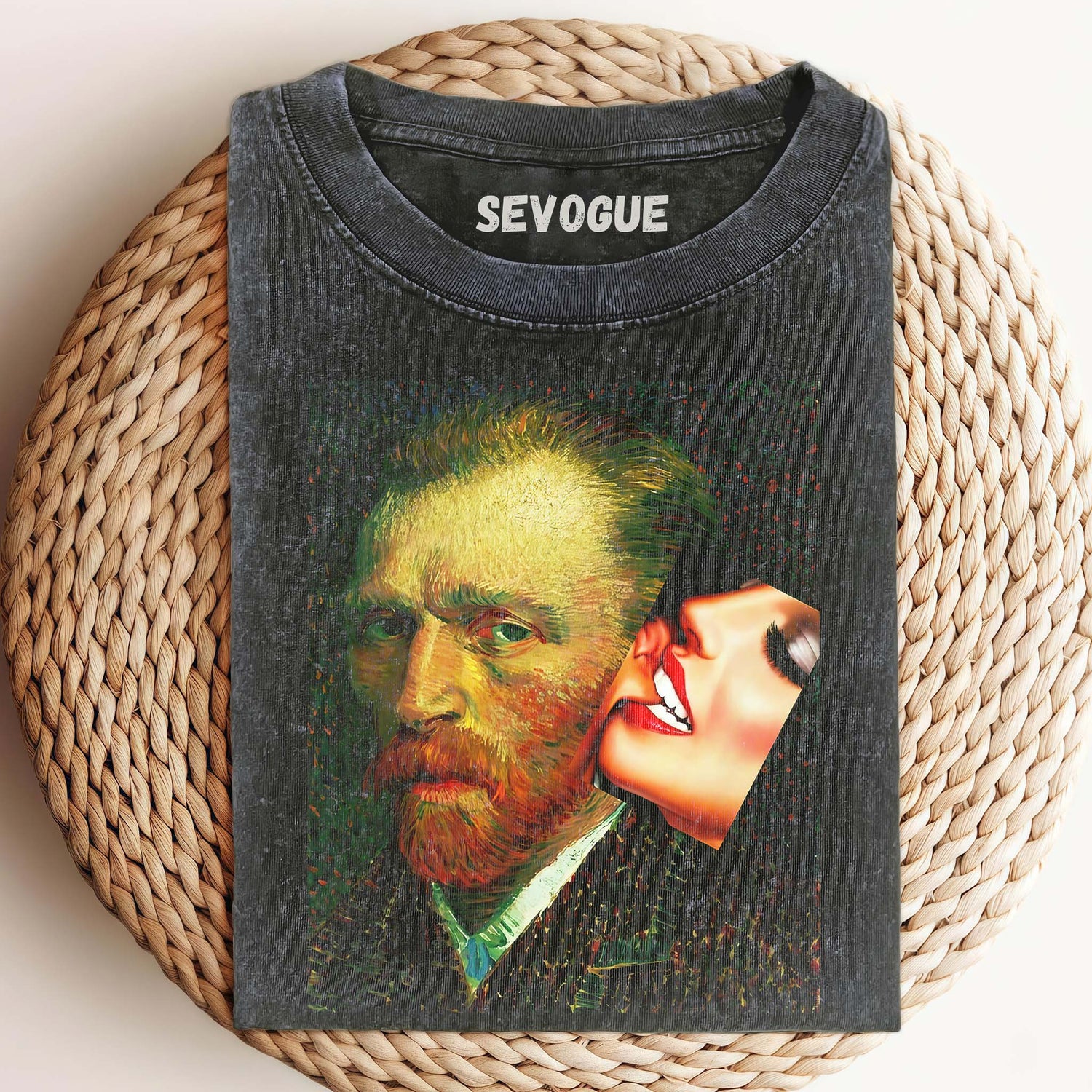 Van Gogh Bite Ear Unisex Tee, Sweatshirt & Hoodie