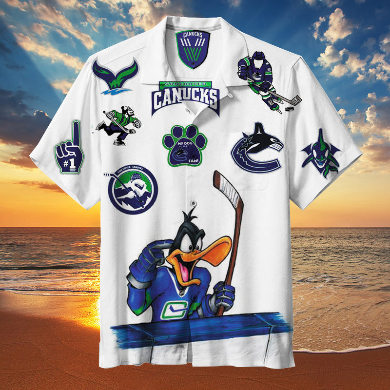 Vancouver Canucks Hawaiian Shirt