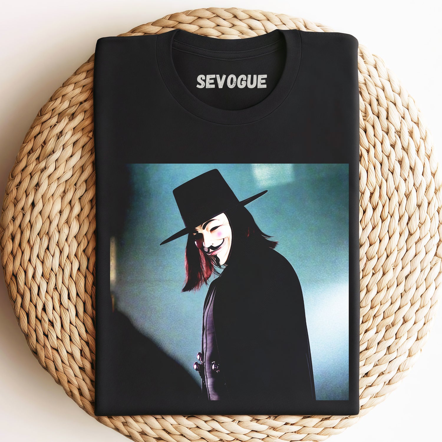 V For Vendetta Unisex Tee, Sweatshirt & Hoodie