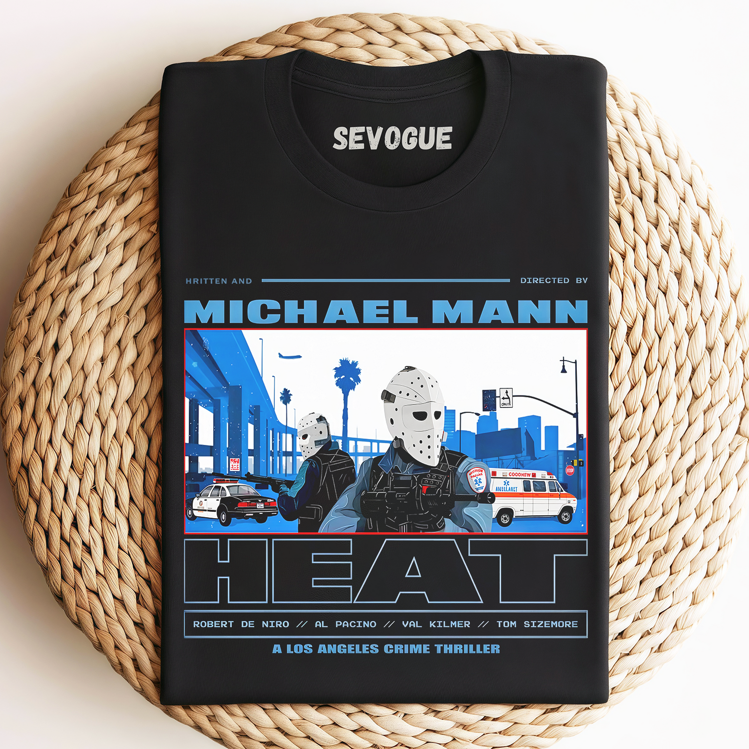 Vintage Heat Movie Graphic V3 Unisex Tee, Sweatshirt & Hoodie