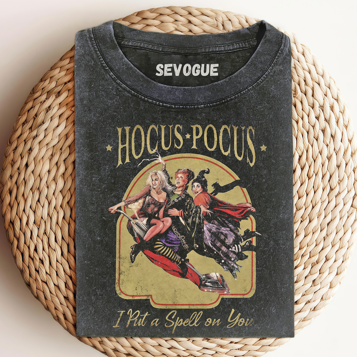 Vintage Hocus Pocus Unisex Tee, Sweatshirt & Hoodie