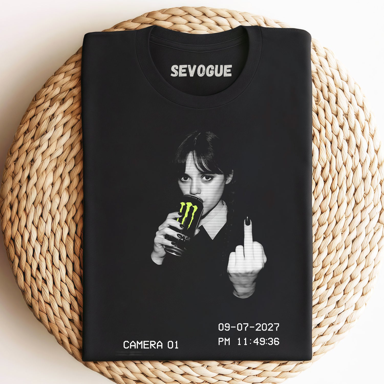 Wednesday S2 Addams Themed V6 Unisex Tee, Sweatshirt & Hoodi