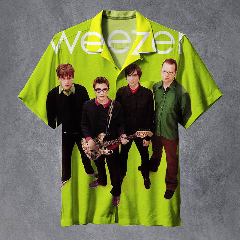 Weezer Unisex Hawaiian Shirt