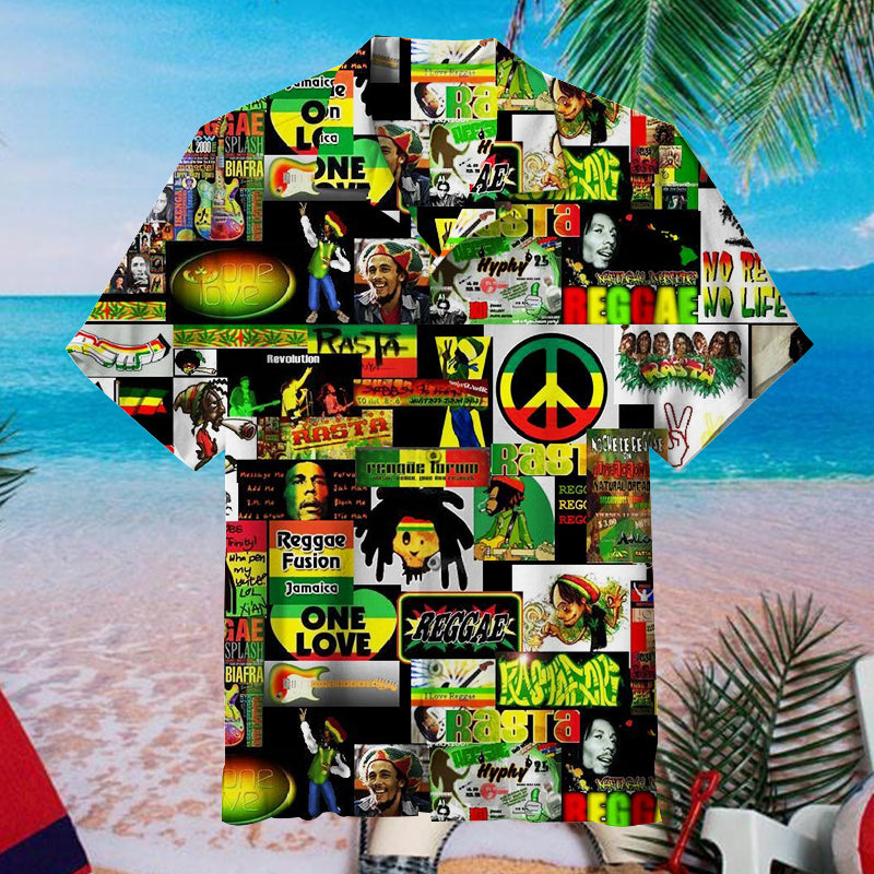 What is Reggae Music Associated with Unisex Hawaiian Shirt