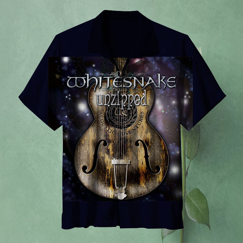 Whitesnake - Unzipped Unisex Hawaiian Shirt