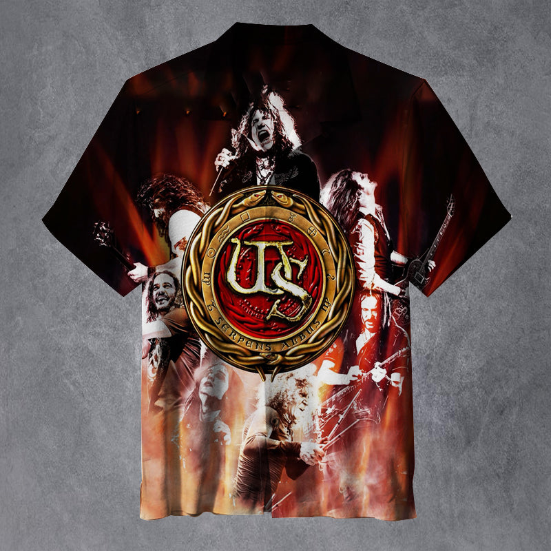 Whitesnake Unisex Hawaiian Shirt