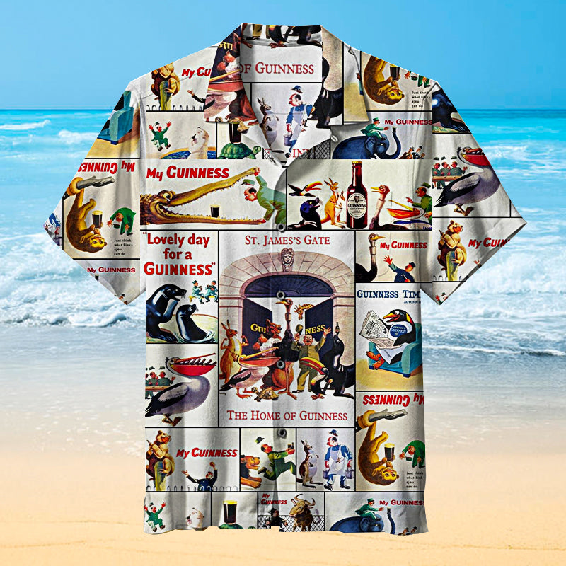 Who's Got the Guinness Universal Hawaiian Shirt