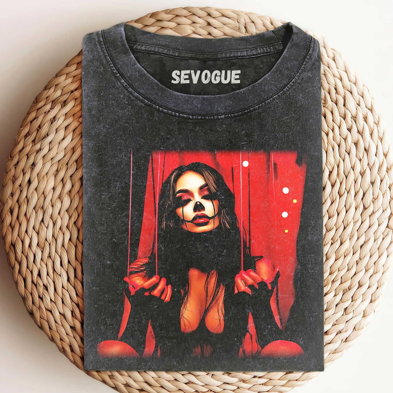 Woman Emitting Red Light Unisex Tee, Sweatshirt & Hoodie