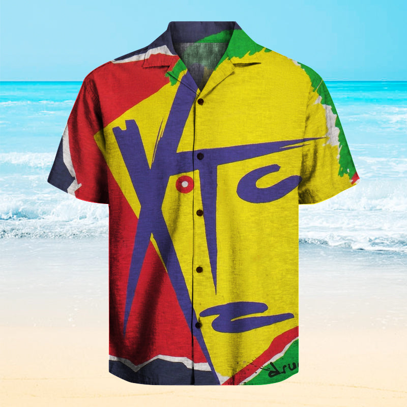 XTC - Drums & Wires  Unisex Hawaiian Shirt