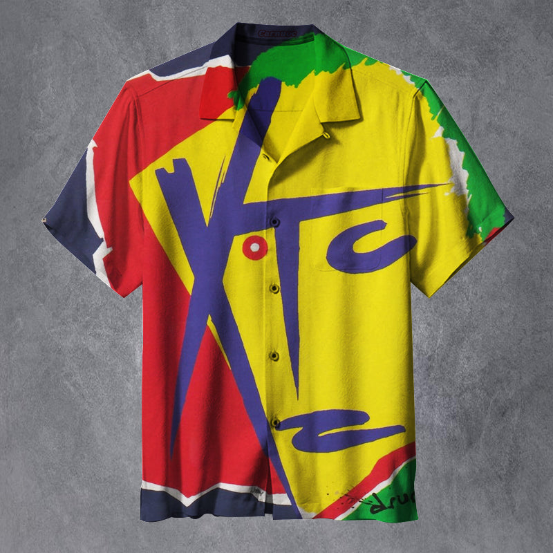 XTC - Drums & Wires Unisex Hawaiian Shirt