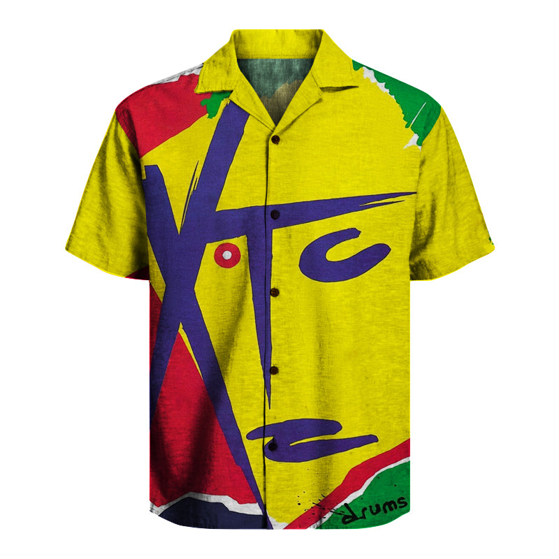 XTC Drums & Wires Unisex Hawaiian Shirt