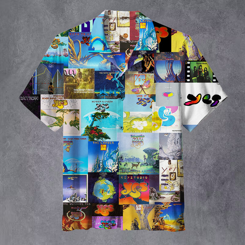 YES band  Unisex Hawaiian Shirt