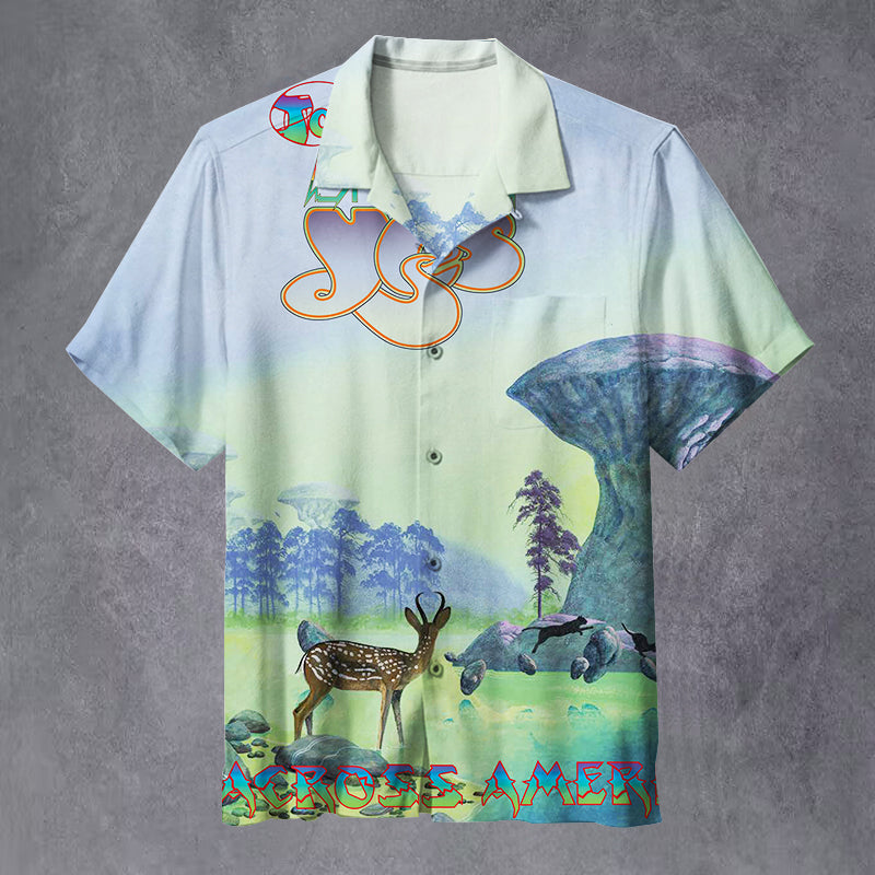 YES band Unisex Hawaiian Shirt
