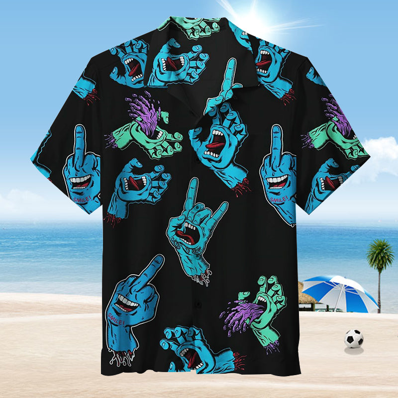 Zombie Hands |Unisex Hawaiian Shirt