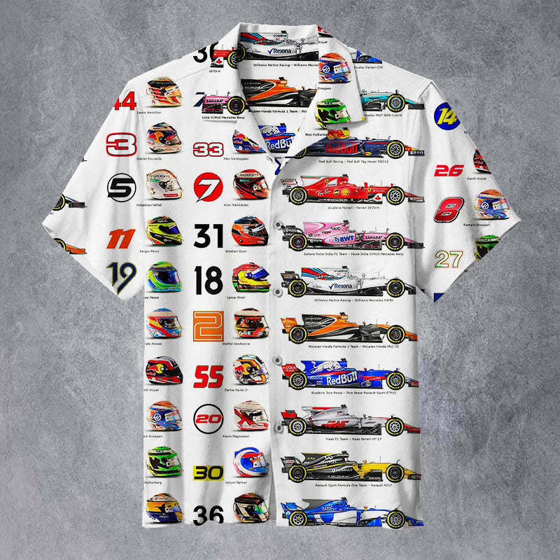 formula1 Unisex Hawaiian Shirt