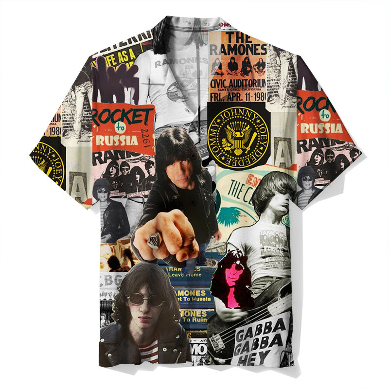 ramones Unisex Hawaiian Shirt